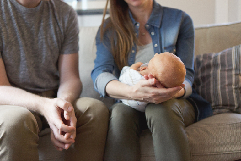 Guelph lifestyle newborn photography