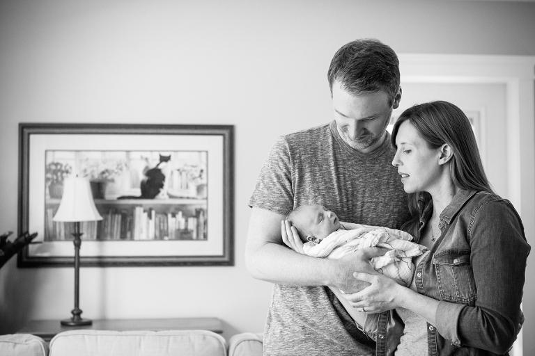 lifestyle newborn photography