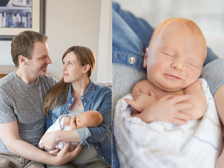 lifestyle newborn session