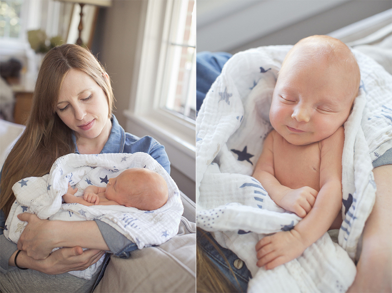 Newborn lifestyle session